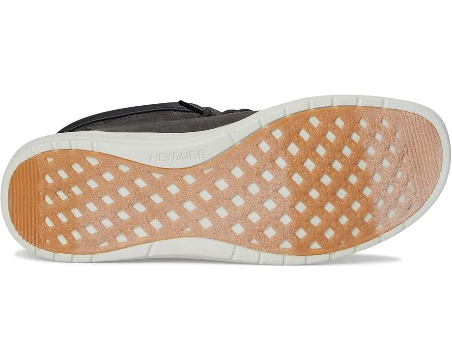 Лоферы Hey Dude Wally Mid Gripr Vin Classic из вощеного хлопка