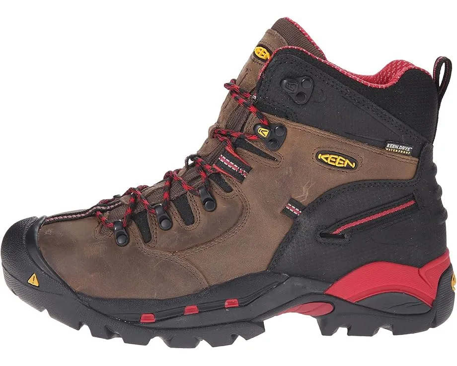 Рабочие ботинки KEEN Utility Pittsburgh со стальным мыском и водонепроницаемой нубуковой кожей