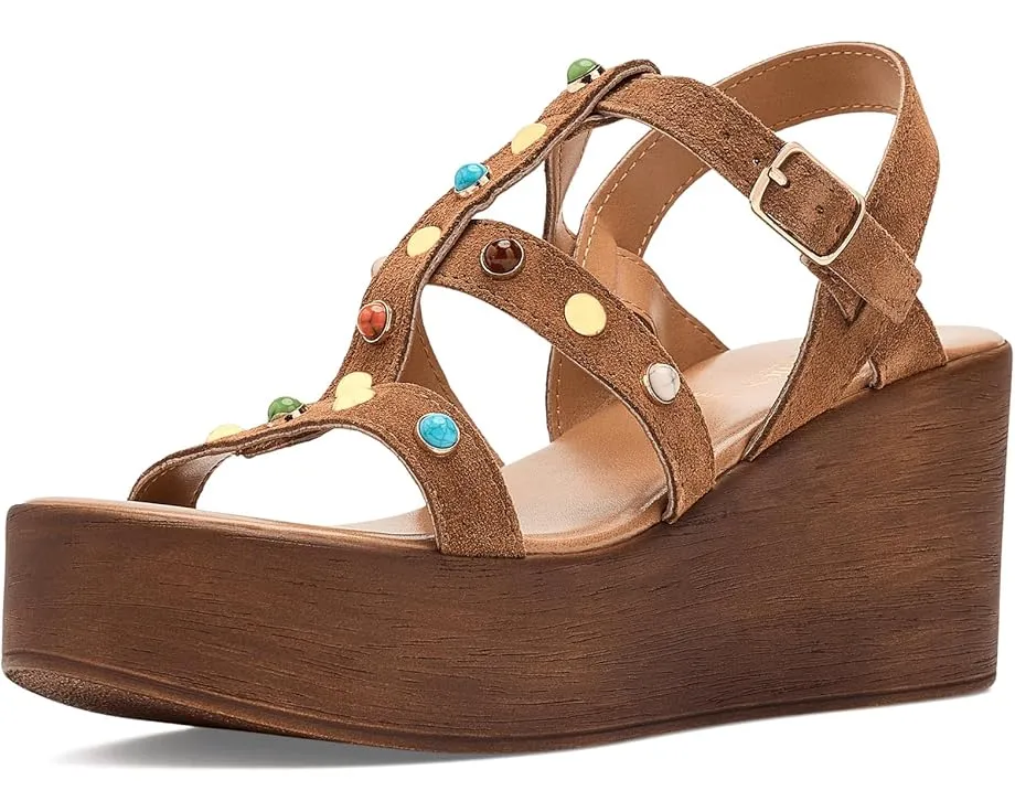 Босоножки Ticket To Ride от Seychelles с переплетенными цветочными лямками