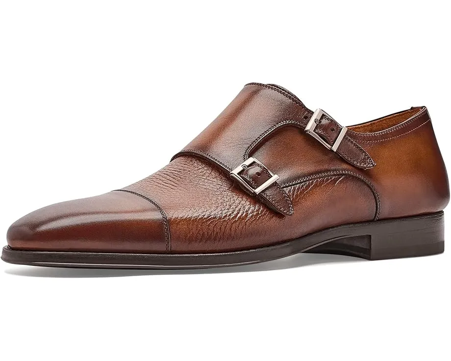 Туфли Magnanni Miura из кожи с мыском cap toe и двойной пряжкой
