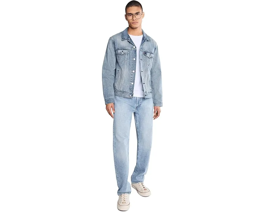 Джинсы Levi's 555 Relaxed Straight прямого кроя с антифитом из неэластичного денима