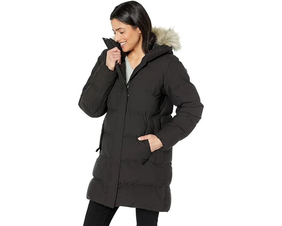 Пуховая парка Blossom с высоким ворсом и съемным искусственным мехом