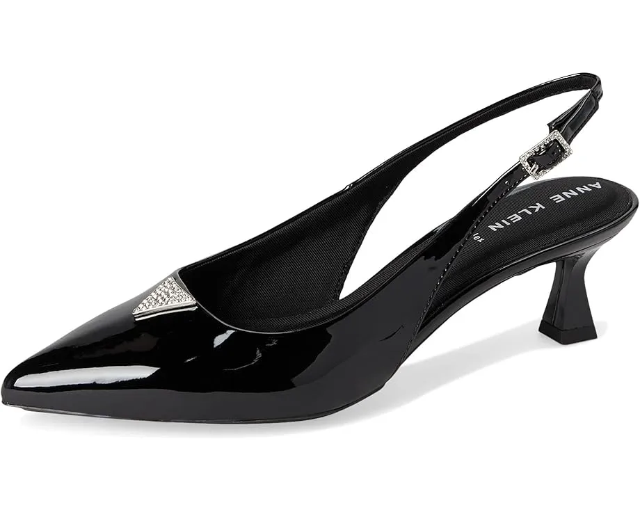 Туфли Anne Klein Iset на низком каблуке с кристаллами и ремешком