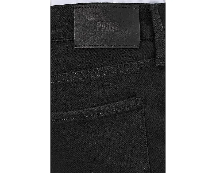 Джинсы Paige Normandie с прямыми штанинами и внутренним швом 30 дюймов (76.2 см) в черном цвете