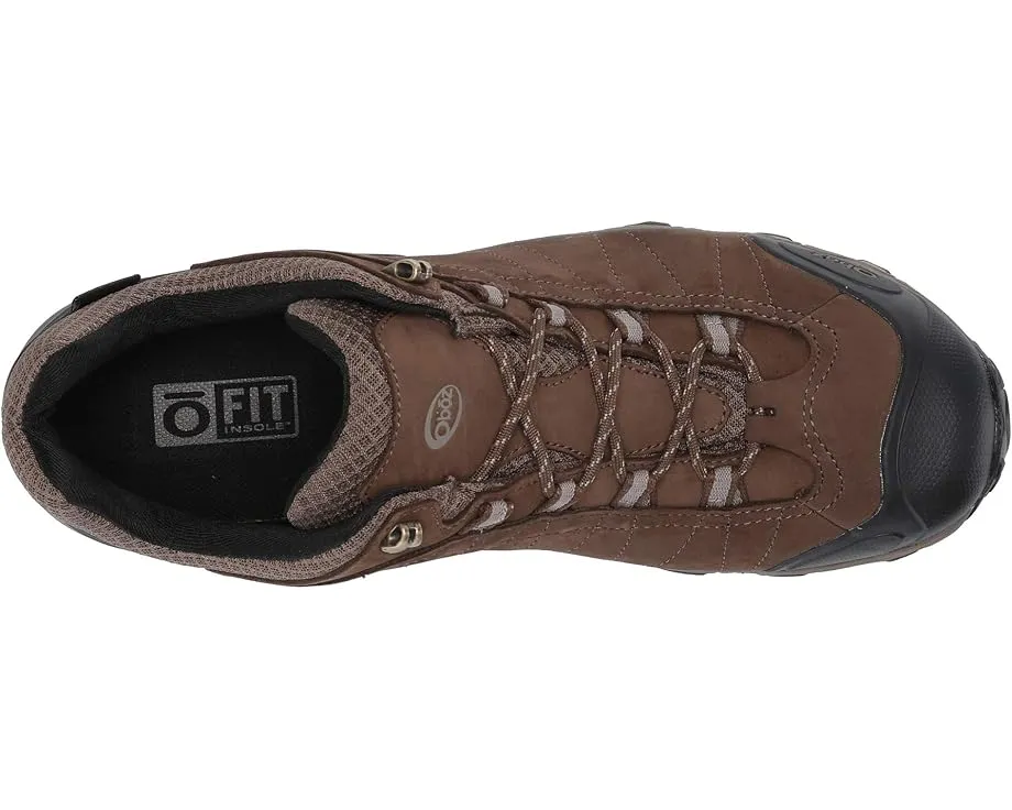 Трейловые туфли Oboz Bridger Low BDry с мембраной B Dry и подошвой с грунтозацепами 4 мм