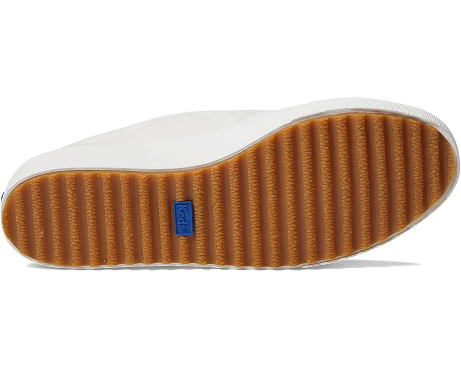 Обувь Keds Remi Leather Slip On из кожи с декоративной шнуровкой