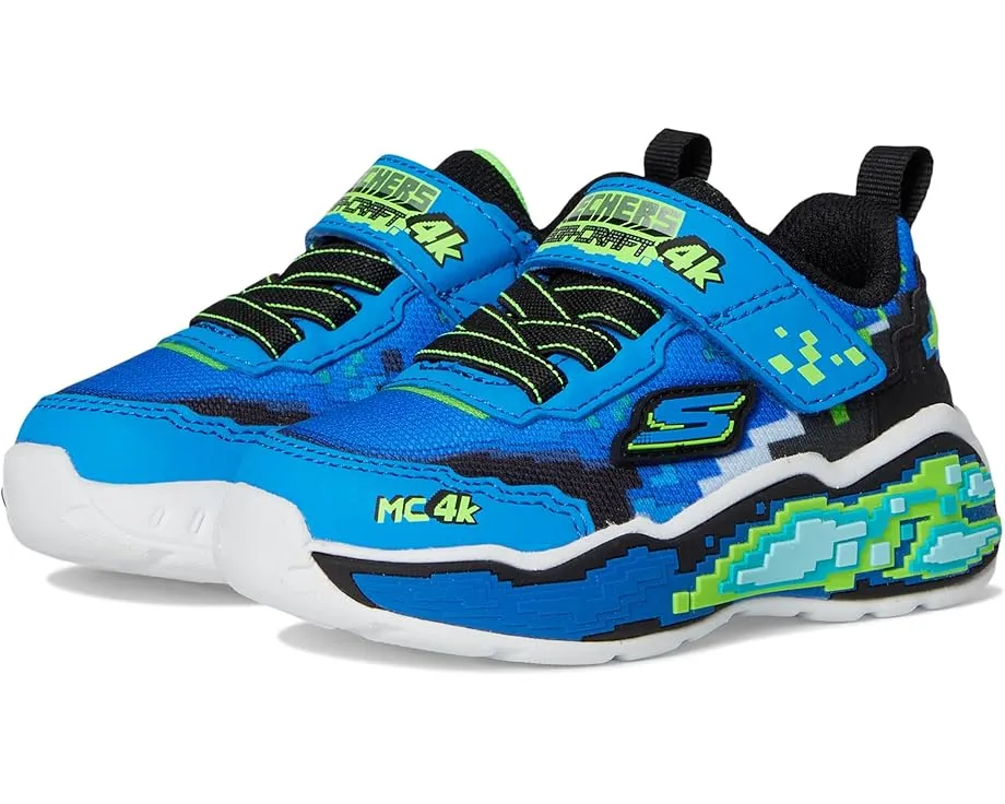 Детские кроссовки SKECHERS KIDS Mega Scene с пиксельным дизайном