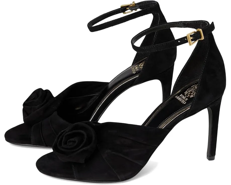 Сандалии Adaline на шпильке с крупным цветком