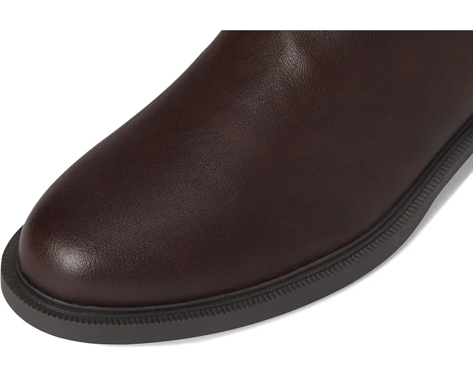 Ботинки Britney до колена с низким каблуком и стеганой спинкой