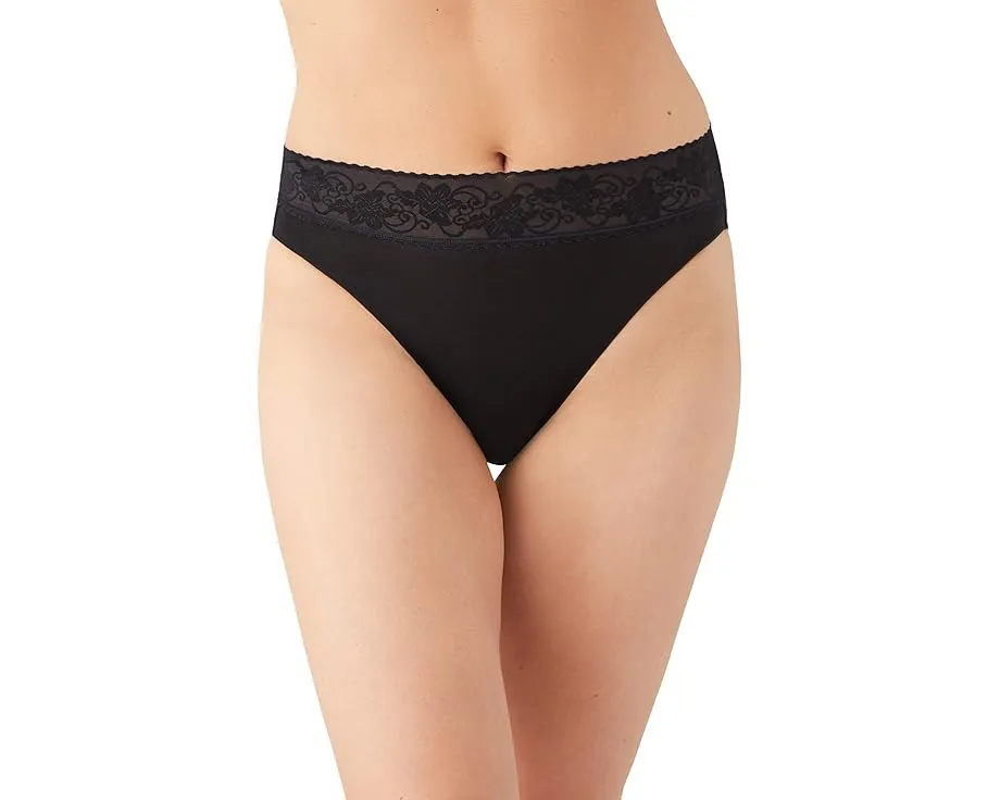 Трусы Wacoal Comfort Touch Hi Cut с кружевной резинкой из тенсела