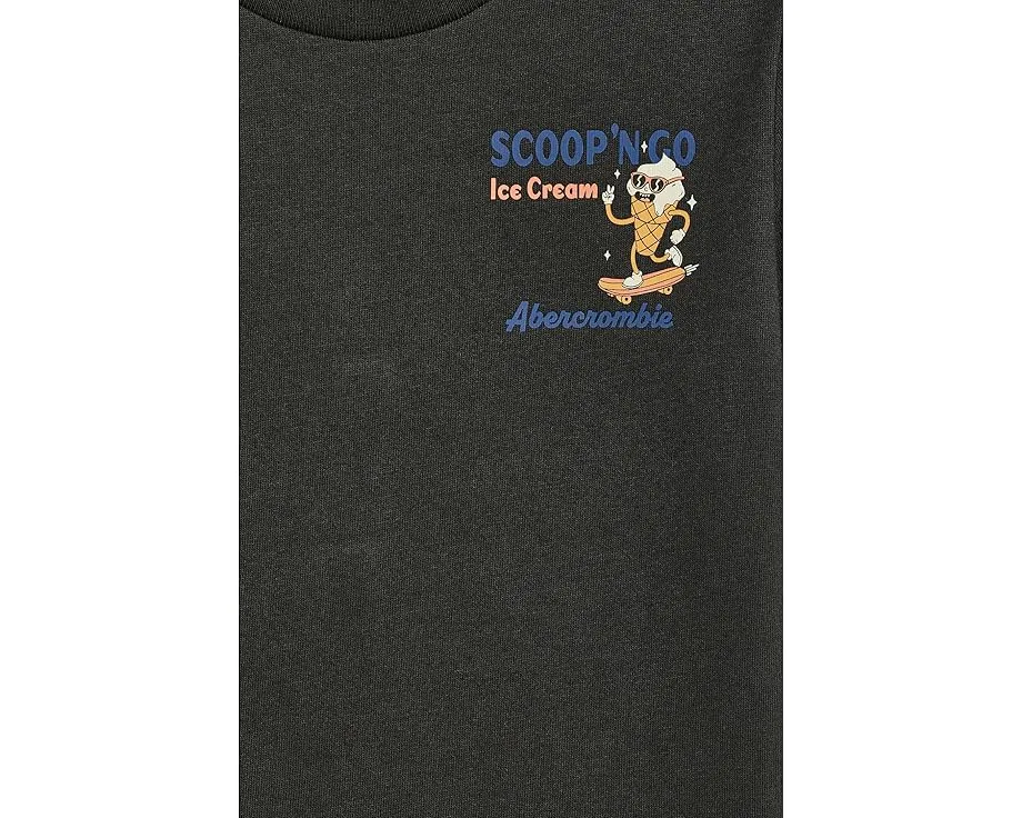 Футболка abercrombie kids Scoop N Go Tee для детей