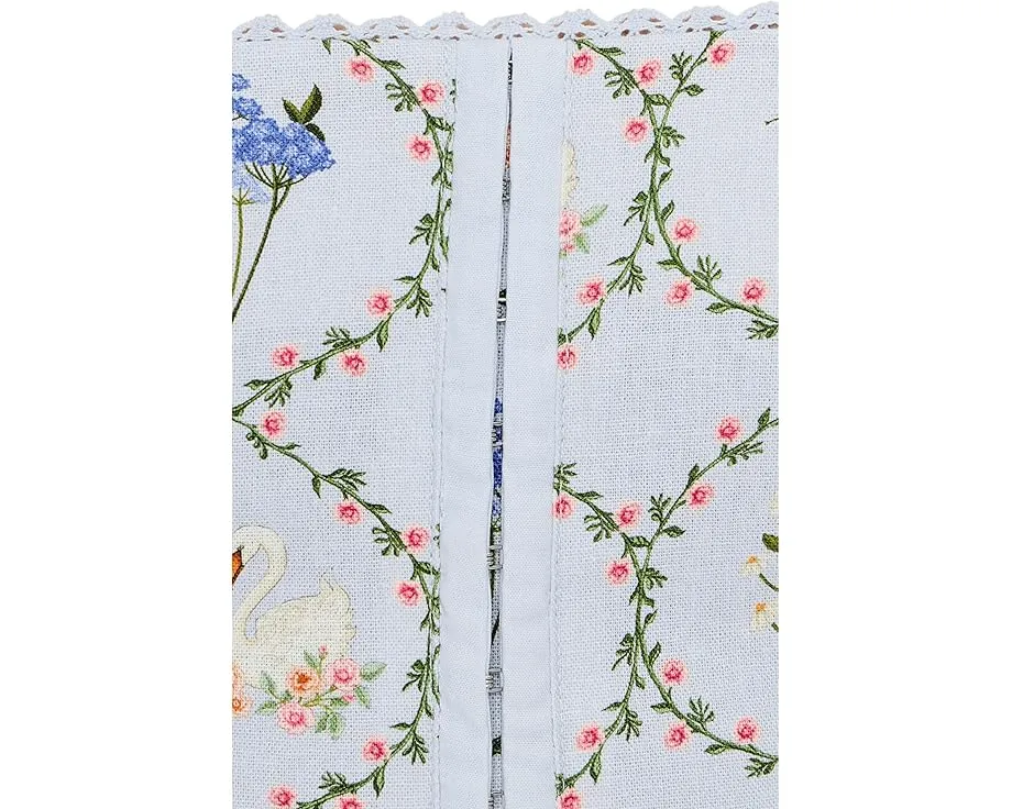 Миди-платье Avec Les Filles с лифом-корсетом и кружевными деталями