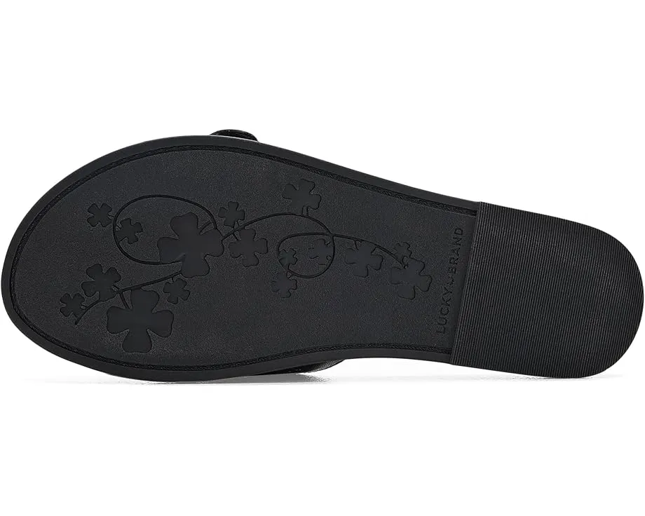 Lucky Brand босоножки Suszie Buckle Flat Sandals на плоской подошве