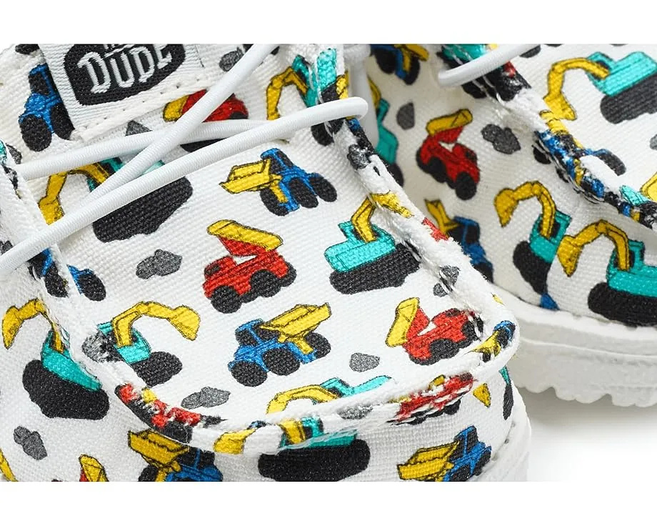 Hey Dude Kids LILDUDE Slip-On Novelty первые ботинки с эластичными шнурками