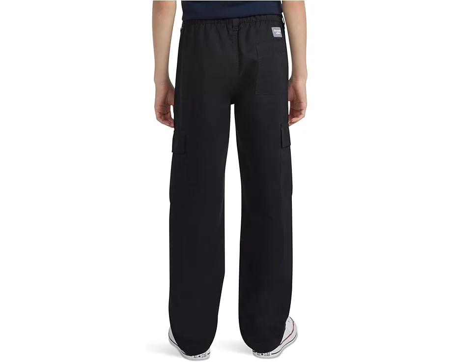 Широкие брюки карго abercrombie kids Loose Clean из прочной ткани dobby