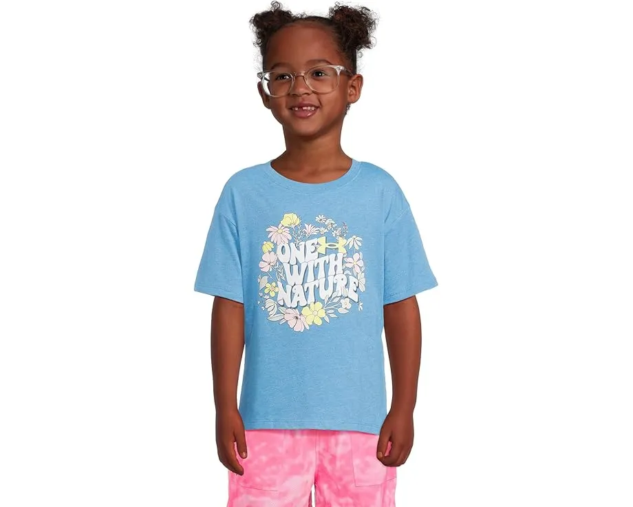 Футболка Under Armour Kids One With Nature Tee с принтом для активных детей