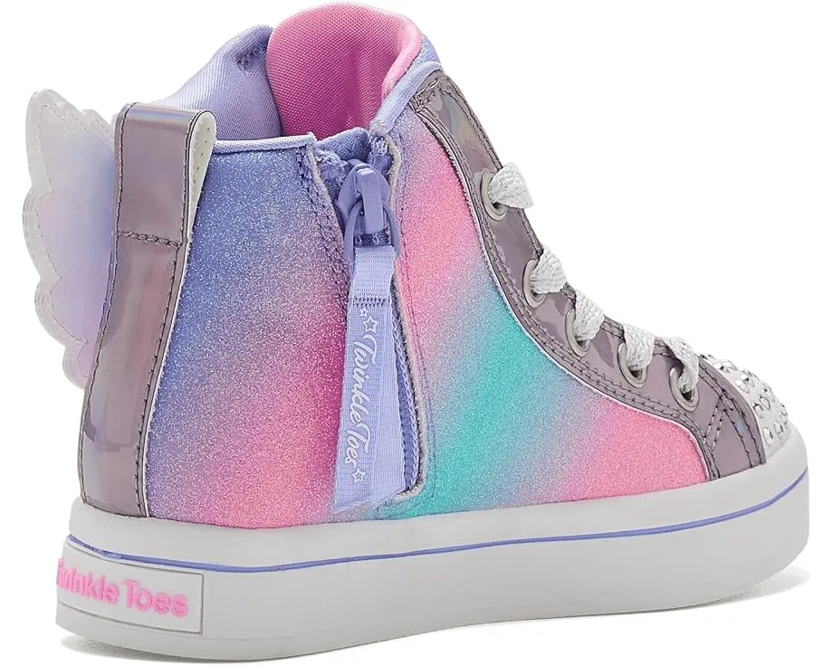 Кроссовки Skechers Twi-lites 2.0 Dreamy Wings высокие для детей с подсветкой
