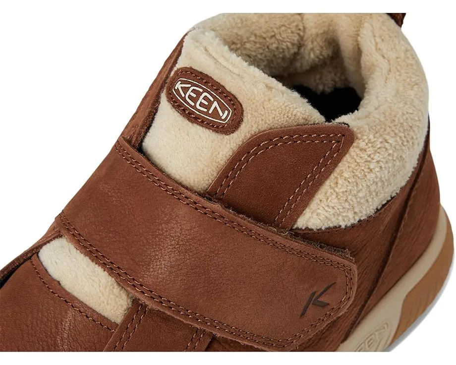 KEEN Kids KNX Middie кроссовки на липучке с ощущением босиком и средней высотой