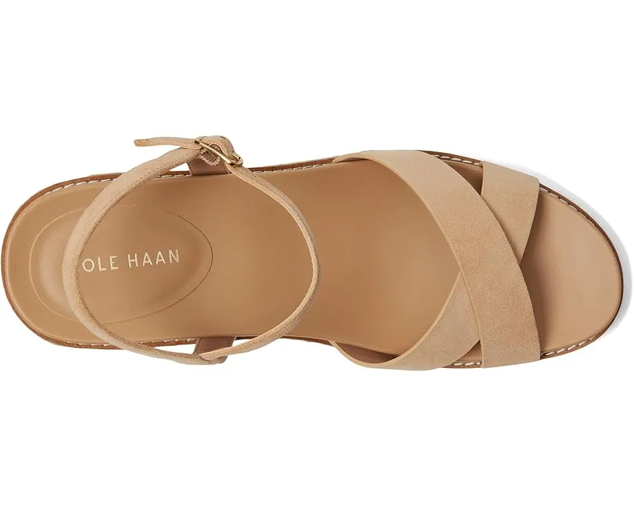 Эспадрильи Cole Haan Cloudfeel Silvee Espadrille Wedges 75mm с перекрестными ремешками