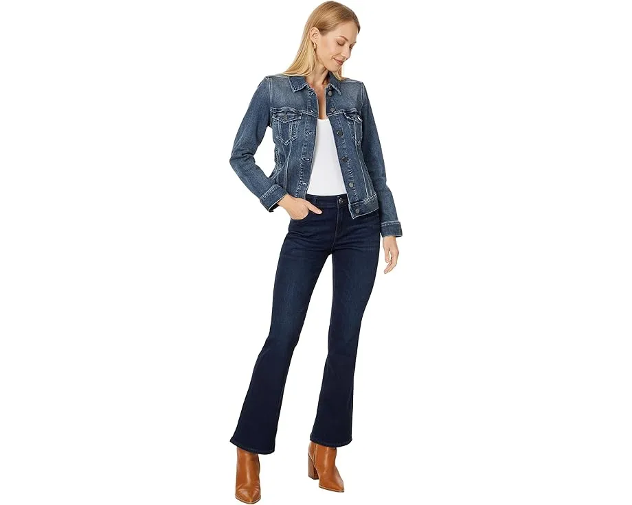 Куртка-джинсовка Liverpool Los Angeles Classic с эффектом растяжения