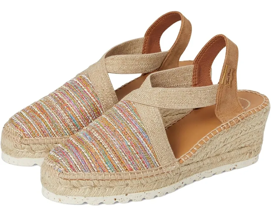 Эспадрильи Toni Pons Terra-Cl с верхом из ткани и кожи на экологичной подошве