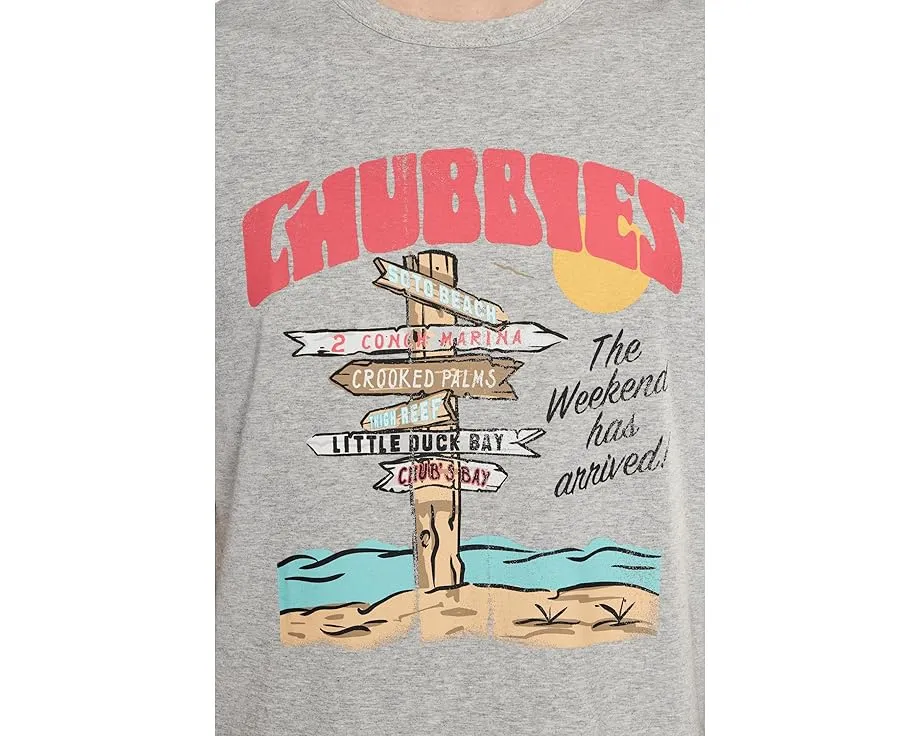 Футболка The Fork In The Road Chubbies с круглым вырезом