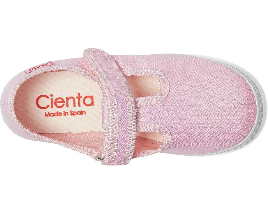 Детские туфли Cienta Kids Shoes 50083 с текстильным верхом и застежкой на липучке