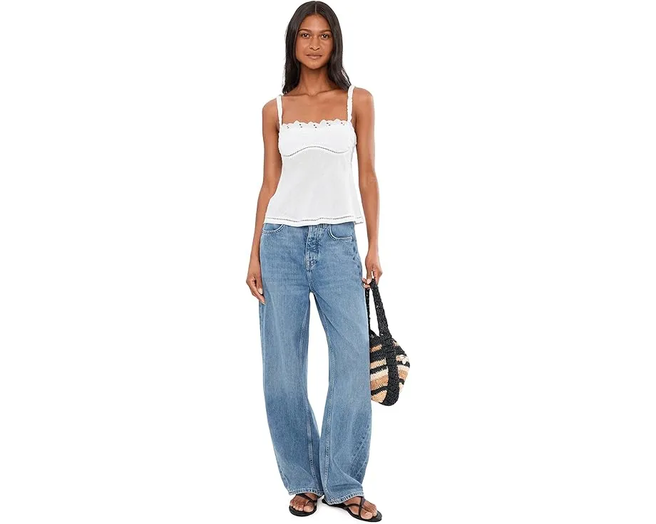 Топ Little Love от Free People с романтичным кружевом
