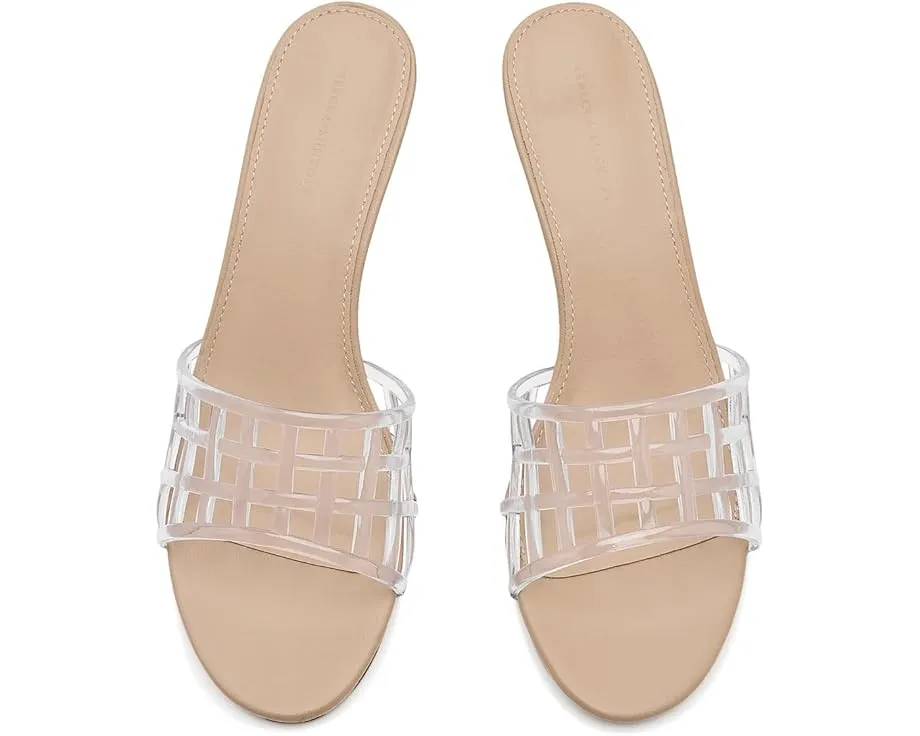 Босоножки July Rebecca Minkoff из прозрачного пластика на каблуке