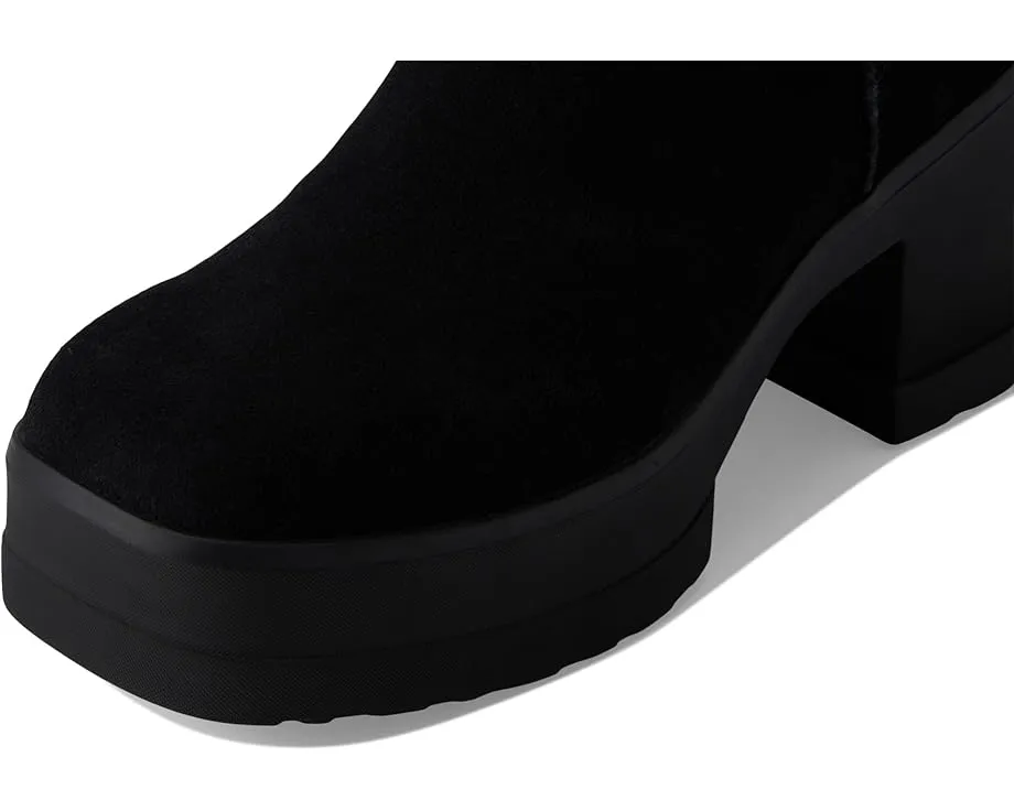 Ботильоны UGG Moxy Pull On на платформе 3.2 дюйма (8.13 см) с меховым воротником из овчины