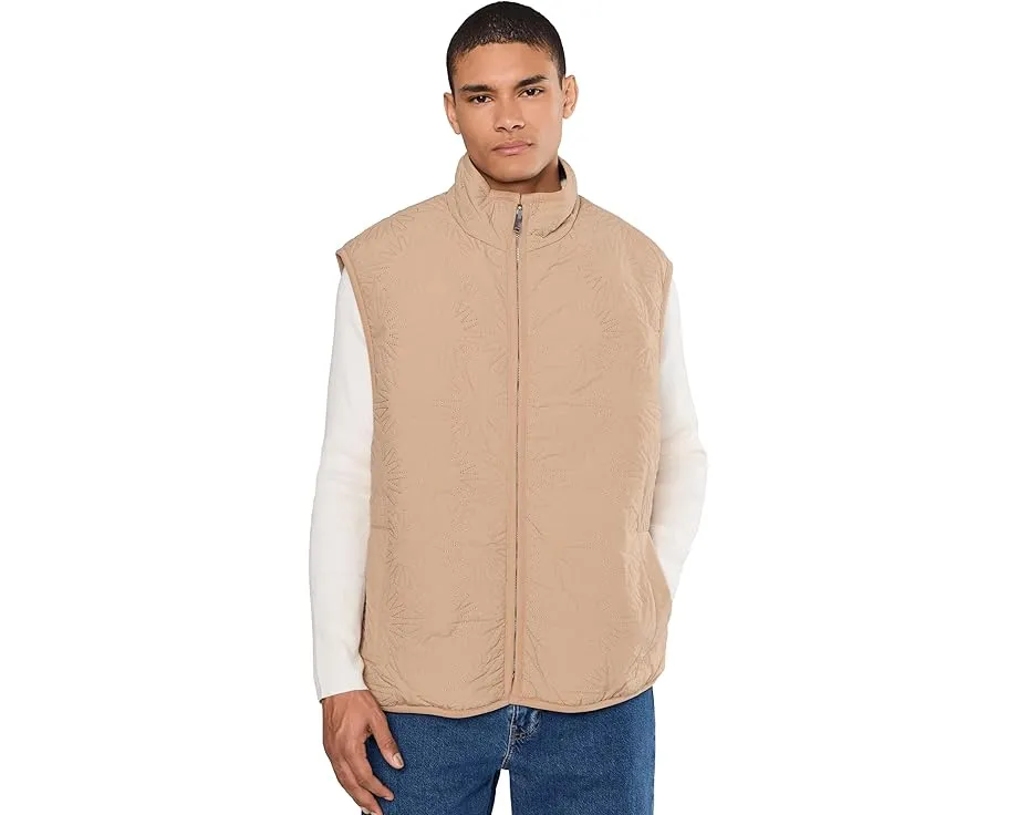 UGG Sun Splatter Reversible Vest двусторонний жилет с абстрактным принтом и стеганой вышивкой