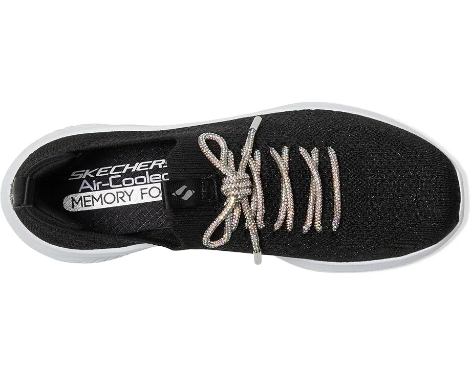 Кроссовки Skechers Ultra Flex 3.0 Blinged Out для детей с блестящими шнурками