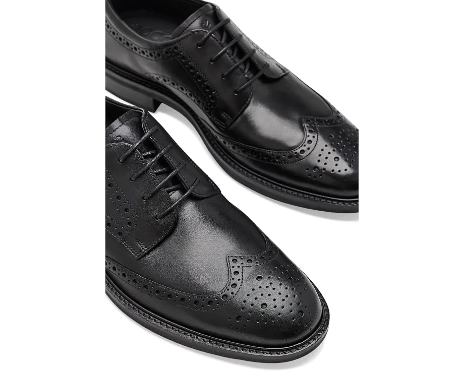 Оксфорды ECCO Prague Wingtip кожаные мужские