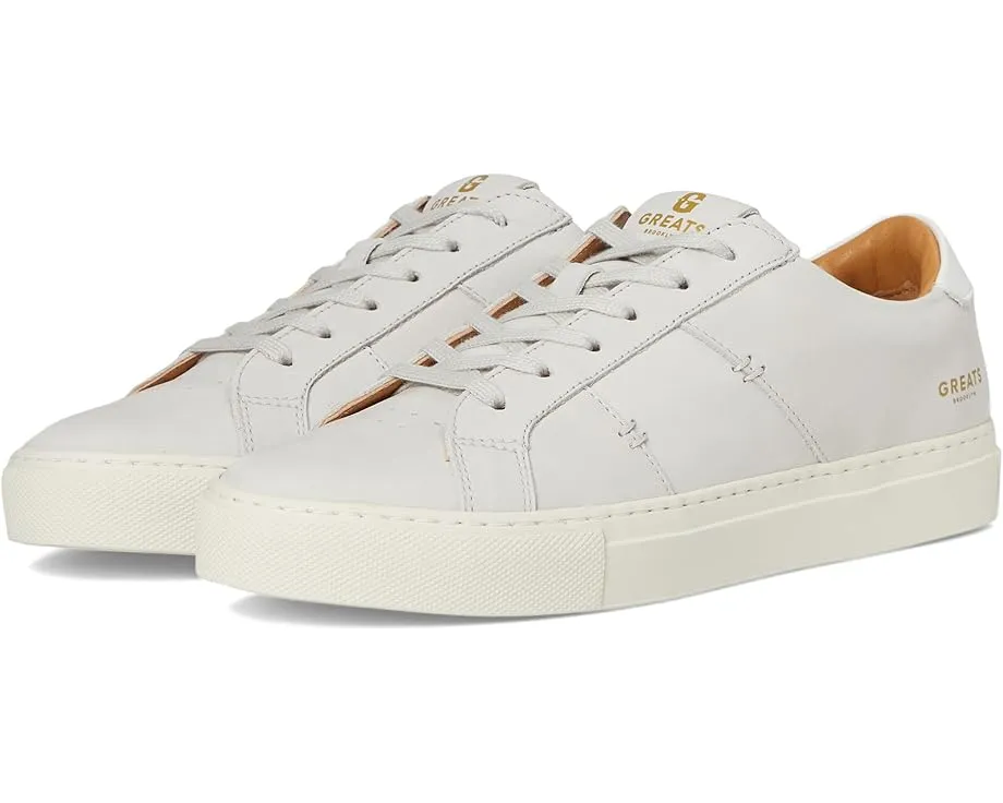 Кроссовки GREATS Royale 2.0 из премиальной кожи с резиновой подошвой