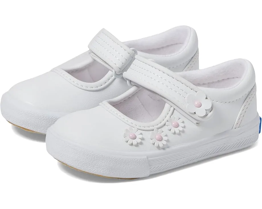 Туфли Mary Jane Keds Ella Mj Flowers для девочек с вышитым цветком