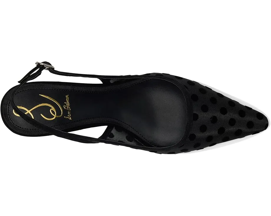 Туфли Sam Edelman Bianka Sling 3 с сетчатым верхом в горошек