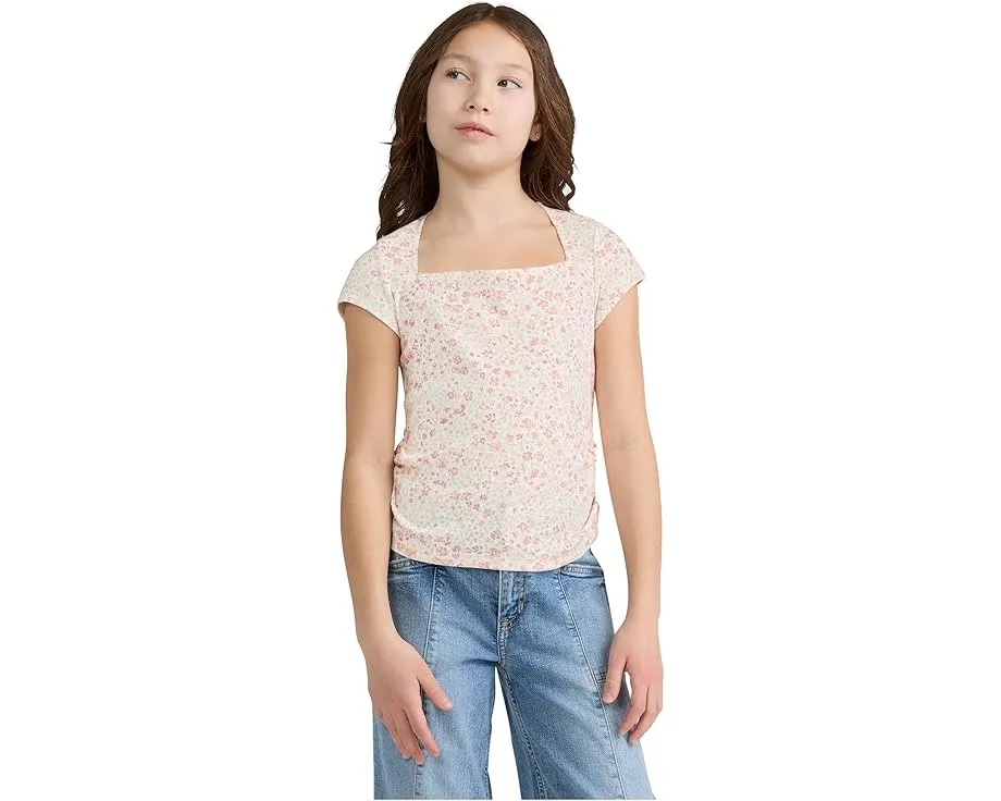 abracombie kids Футболка Ava с коротким рукавом серого цвета