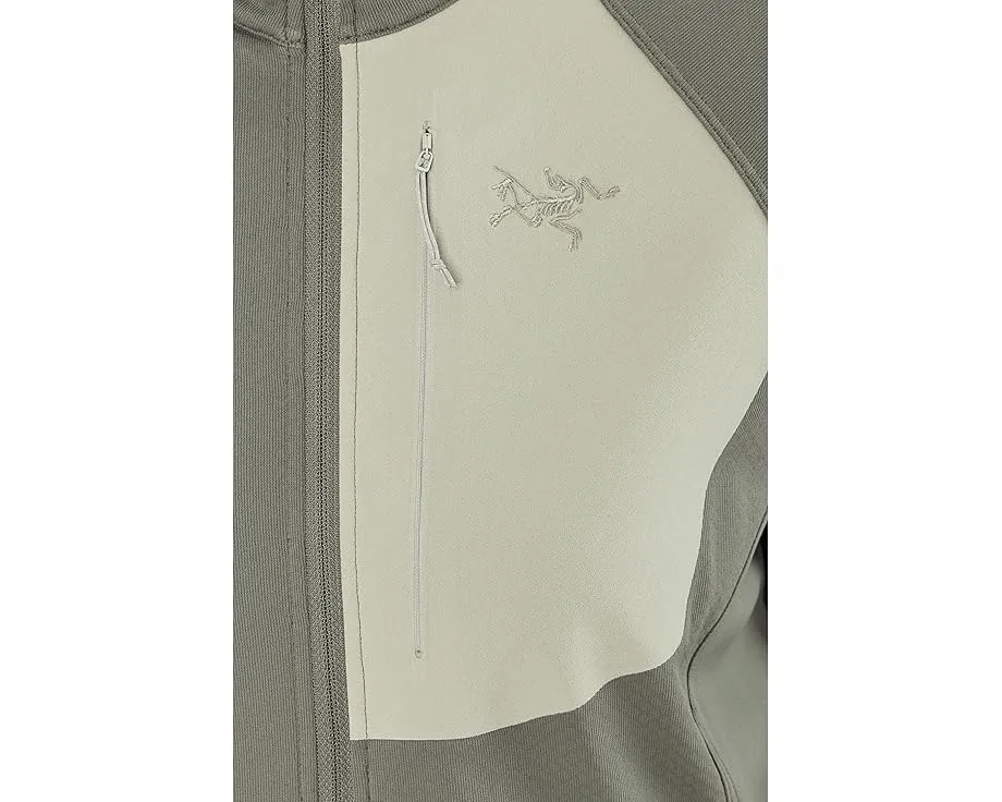 Толстовка Arc'teryx Delta из флиса Polartec Power Dry с карманами на молнии
