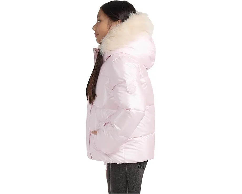 Блестящая ультрапуховая куртка Shiny Ultra Puffer от abercrombie kids