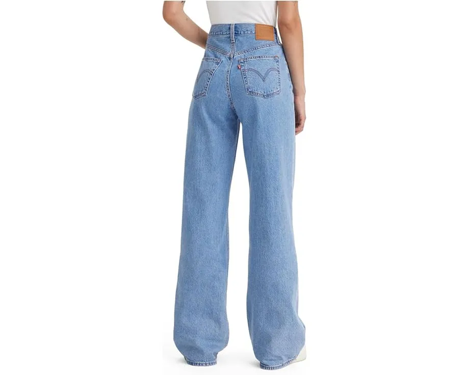 Джинсы Levi's® Ribcage Wide Leg с высокой талией и широкими штанинами