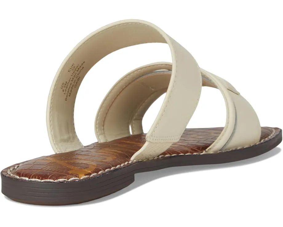 Сандалии Sam Edelman Gabi с двумя ремешками из кожи и логотипом