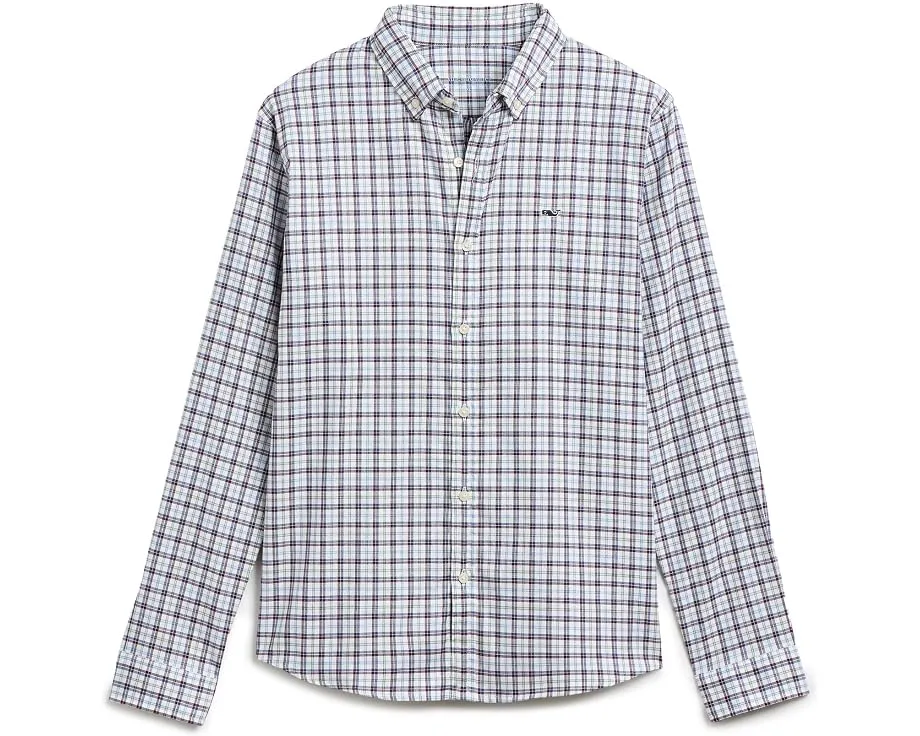 Рубашка оксфорд в клетку Vineyard Vines для детей