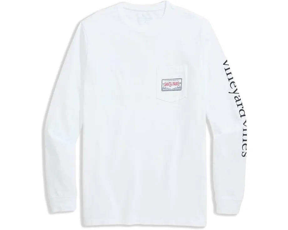 Длинная футболка Dog Flying Presents с праздничным принтом Vineyard Vines