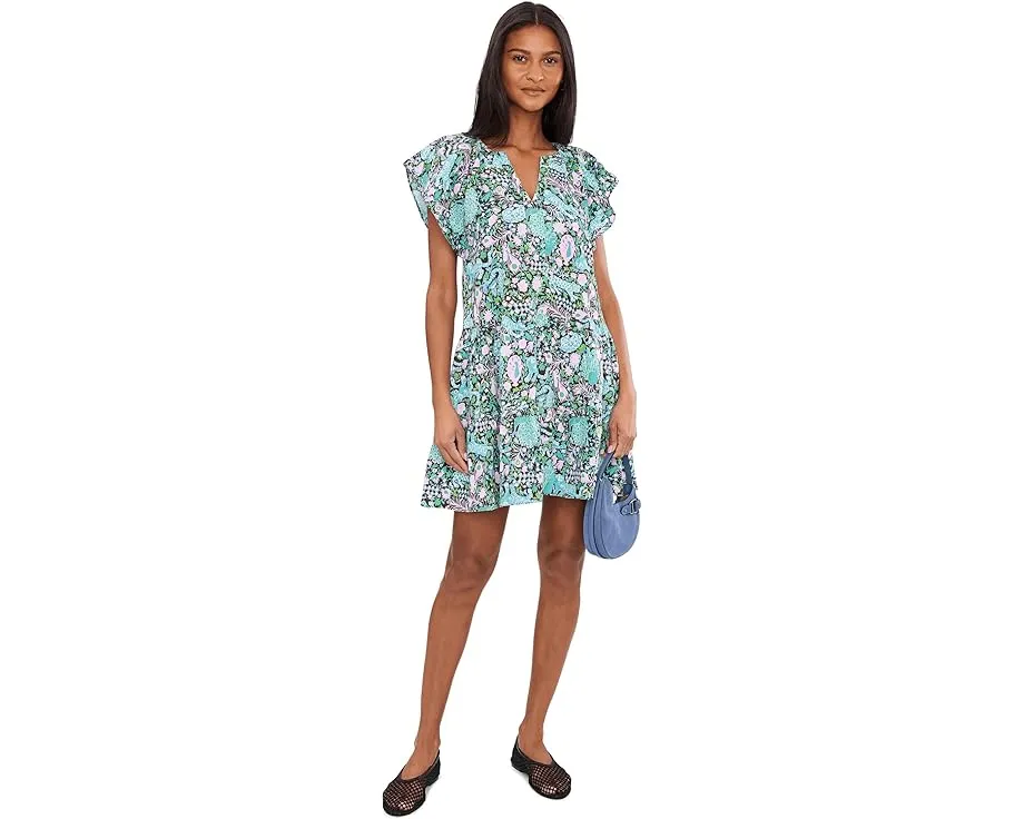 Льняное платье Norella от Lilly Pulitzer с цветочным принтом