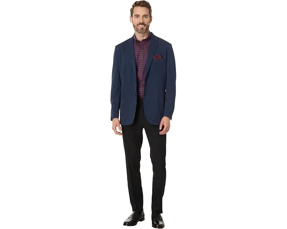 Johnston & Murphy Блейзер Xc Flex Knit с эластичной тканью и отворотами