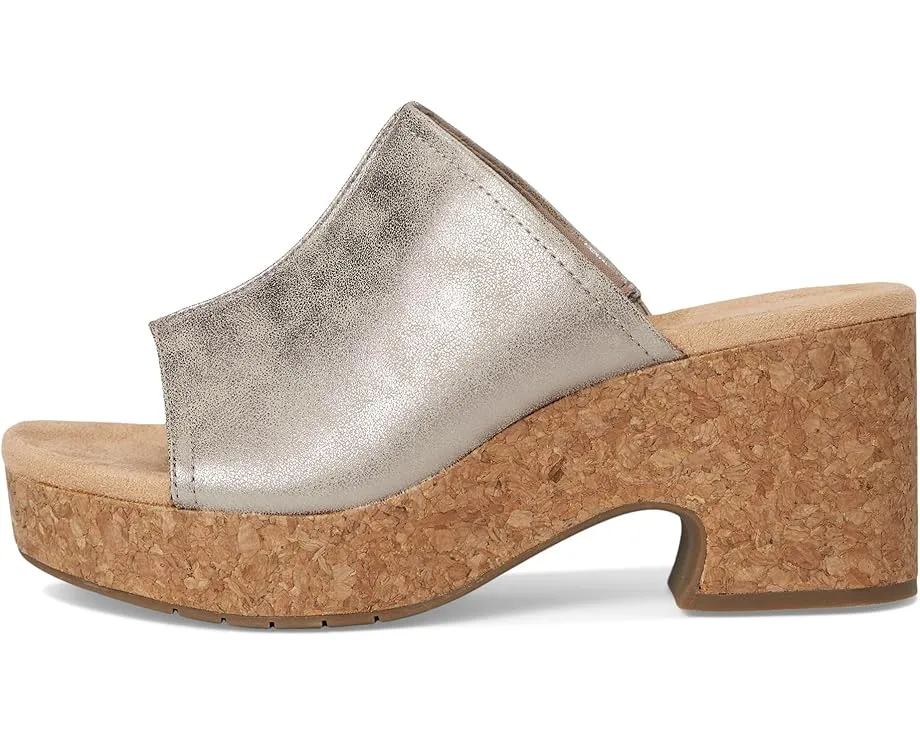 Сандалии Clarks Nerisa Vine на пробковом каблуке с мягкой стелькой