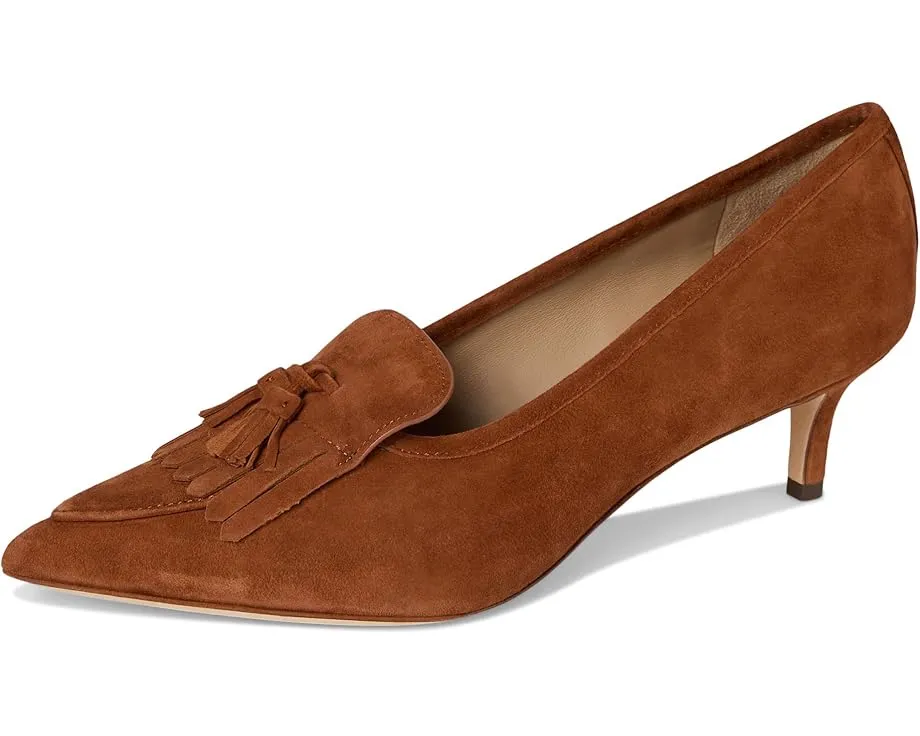 LAUREN Ralph Lauren Лодочки Adrienne из замши с декоративной накладкой