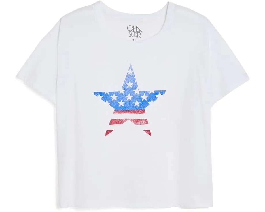 Футболка Chaser Kids RPET Vintage Jersey Devin из переработанного вязаного полотна для старших детей