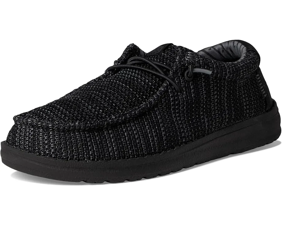 Детские слипоны Hey Dude Wally Stretch Sox с технологией Flex & Fold и съемной стелькой