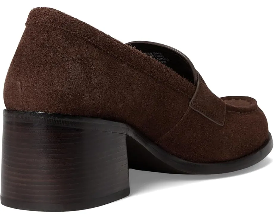 Tory Burch Лоферы на каблуке 55мм из замши с логотипом